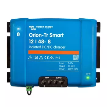 Victron Energy Orion-Tr Smart 12/48-8A Izolēts DC-DC Lādētājs (380W)