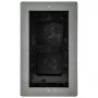 VIDOS D11P Flush-Mount Frame Silver