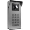 VIDOS IPX S100 Āra panelis IP video durvju stacija 2MP 1080p PoE Wi-Fi Melna