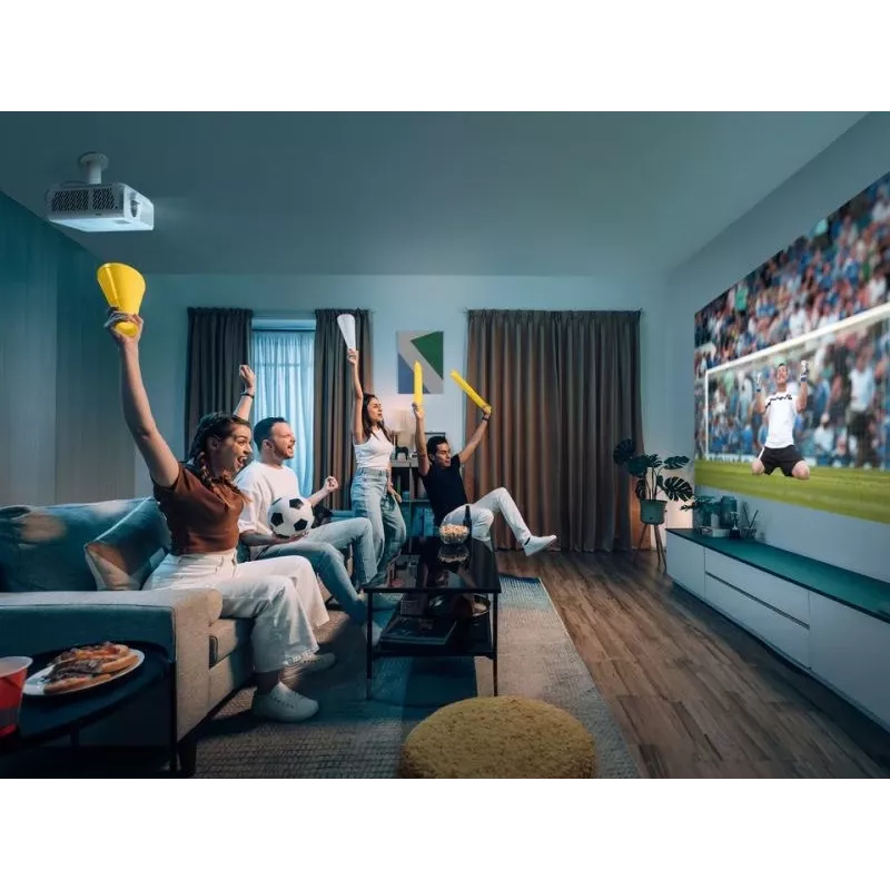 ViewSonic LX750-4K lāzera projektors 4K UHD 3500 ANSI lūmeni DLP HDR10 240Hz zema ievades aizkave