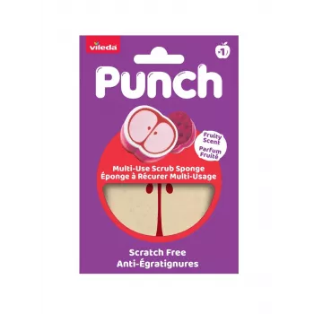 Vileda Punch universālais sūklis – ābols, 1 gab.