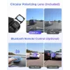 VIOFO A119M Pro 2K QHD Dash Camera ar Sony STARVIS 2 IMX675, iebūvētu GPS un Wi-Fi, superkondensatoru, 140° skata leņķi, 1,5 collu displeju