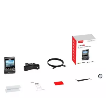VIOFO A329S 1CH GPS 4K UHD Dash Camera ar Sony STARVIS 2 IMX678, iebūvēts GPS, Wi-Fi, stāvēšanas režīms, 2,4 collu LCD, superkondensators, līdz 512 GB