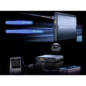 VIOFO BP100 Power Bank 12800 mAh LiFePO4 priekš auto kamerām