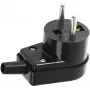 VIPLAST 220-05 Leņķa spraudnis 16A 250V IP20 Melns