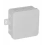 VIPLAST V6 Click virsmas montāžas sadales kārba, 12 kabeļu ieejas, tukša, balta, IP54, 85x85x41mm, 036-01