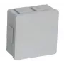 VIPLAST VP-02 virsmas montāžas kārba, 6 kabeļu ieejas, IP55, pelēka, 86x86x40mm