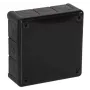 VIPLAST VP-51 Virsmas montāžas tukšā sadales kārba, 12 kabeļu ieejas, IP55, melna, 118x118x46 mm, 051-05