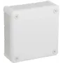 VIPLAST VP-51 Virsmas montāžas tukšā sadales kārba, 12 kabeļu ieejas, balta, IP55, 118x118x46 mm