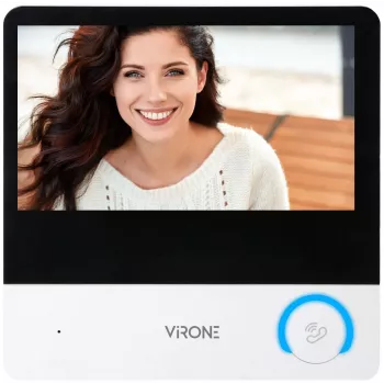 Virone VDP-67 video domofons FullHD 1080p, 7 collu krāsu LCD monitors, RFID lasītājs, Tuya Smart Wi-Fi