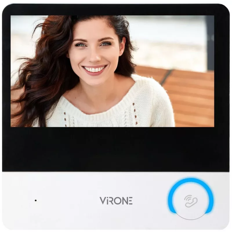 Virone VDP-67 video domofons FullHD 1080p, 7 collu krāsu LCD monitors, RFID lasītājs, Tuya Smart Wi-Fi