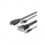VivoLink PRO HDMI+USB un Micro VGA sienas plates komutators (PROHDMIMVGA3)
