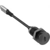 Vivolink USB-C galda ligzda melna ar 0.3 m USB-C kabeli