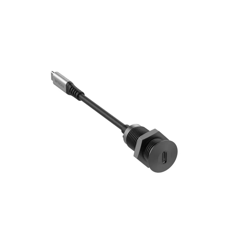 Vivolink USB-C galda ligzda melna ar 0.3 m USB-C kabeli