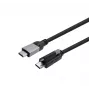 Vivolink USB-C Screw to USB-C kabelis 8m, uzņēmuma testēts, 10Gbps, PD 100W, 4K60 (PROUSBCMMS8)