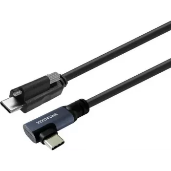 Vivolink USB-C uz USB-C kabelis leņķveida profesionālai lietošanai (PROUSBCMMS8A)