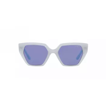 VOGUE VO5376S291976 Sieviešu kaķa acs saulesbrilles caurspīdīgi brūnas 51mm