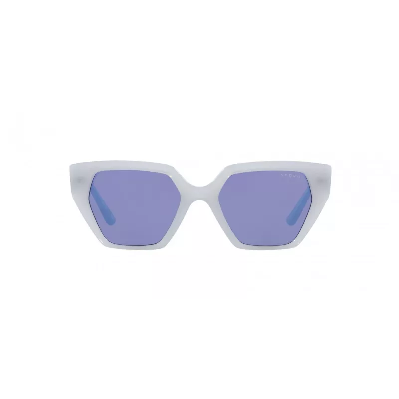 VOGUE VO5376S291976 Sieviešu kaķa acs saulesbrilles caurspīdīgi brūnas 51mm