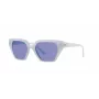 VOGUE VO5376S291976 Sieviešu kaķa acs saulesbrilles caurspīdīgi brūnas 51mm