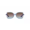 VOGUE VO5488S306048 Sieviešu kaķacs formas saulesbrilles Havana Brūns gradients 56mm