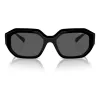 VOGUE VO5554S-W4487 Sieviešu kaķacs formas saulesbrilles Melna/Pelēka 54mm