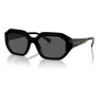 VOGUE VO5554S-W4487 Sieviešu kaķacs formas saulesbrilles Melna/Pelēka 54mm