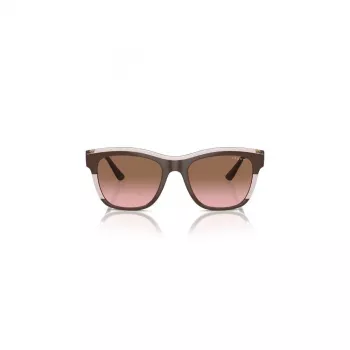 VOGUE VO5557S313614 Sieviešu saulesbrilles - Caurspīdīgi pelēks rāmis, tumši pelēkas lēcas, 54 mm