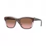 VOGUE VO5557S313614 Sieviešu saulesbrilles - Caurspīdīgi pelēks rāmis, tumši pelēkas lēcas, 54 mm