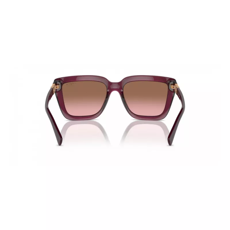 VOGUE VO5575SB29891 Sieviešu taisnstūra saulesbrilles Havana brūns gradients 55mm