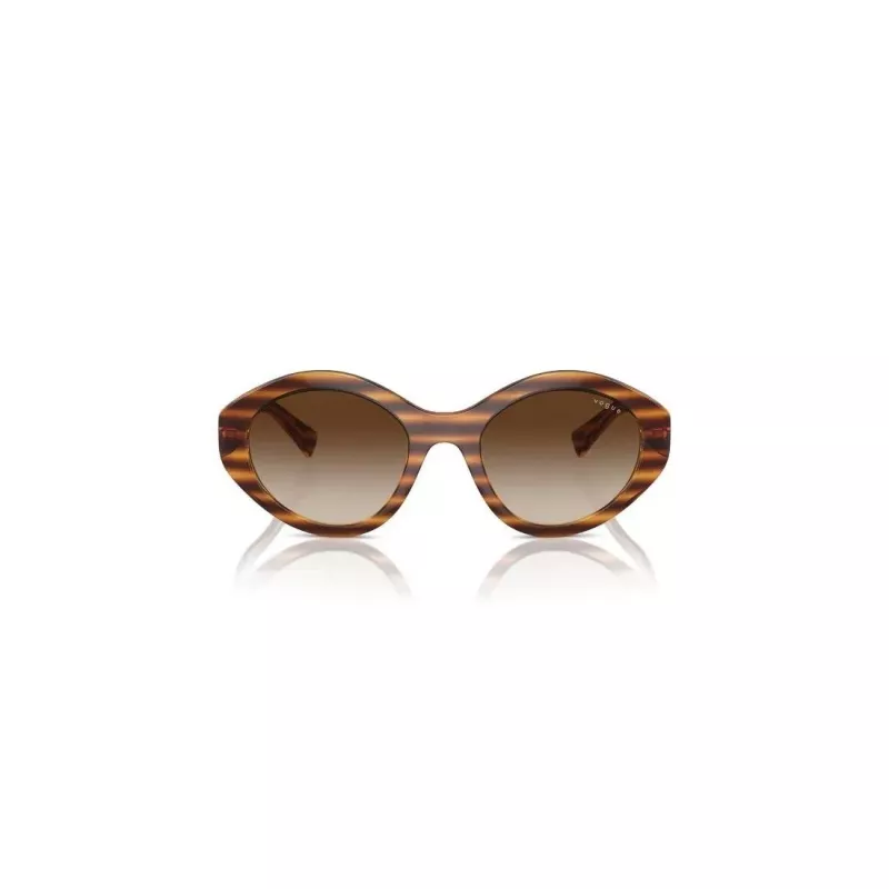 VOGUE VO5576SB15081 Sieviešu kaķacs formas saulesbrilles Havana brūns gradients