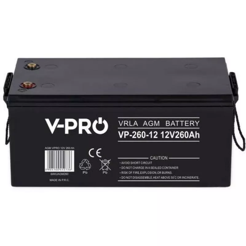 VOLT POLSKA AGM VPRO Akumulators 12V 260Ah