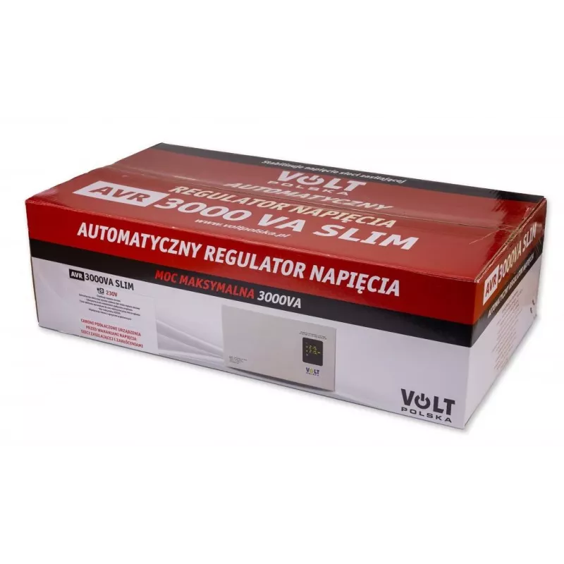 Volt Polska AVR 3000VA Slim 8% sprieguma stabilizators