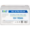 VOLT POLSKA GEL VPRO saules baterija 12V 110Ah