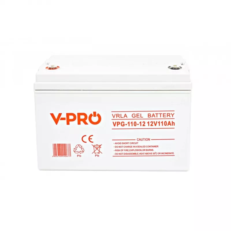 VOLT POLSKA GEL VPRO saules baterija 12V 110Ah