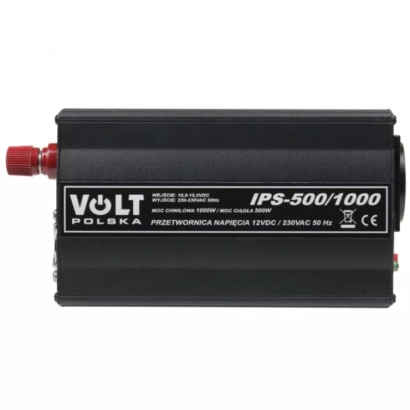 VOLT POLSKA IPS-500/1000 Invertors 12V/230V 500/1000W Modificēts sinusoidāls vilnis