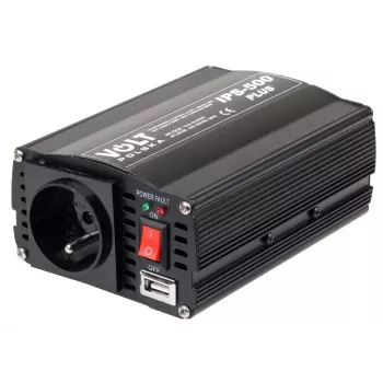 VOLT POLSKA IPS-500 PLUS 12V / 230V 350/500 W tīkla invertors