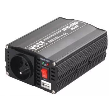 VOLT POLSKA IPS-500 PLUS 24V / 230V 350/500 W tīkla invertors