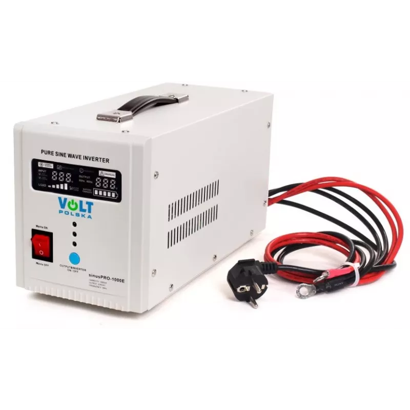 VOLT POLSKA SINUSPRO-1000E 12V 700/1000W tīkla sprieguma pārveidotājs