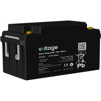 VOLTAGE AGM Akumulators 12V 65Ah VE12-65