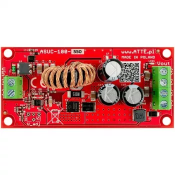 Sprieguma paaugstināšanas pārveidotājs līdz 55V ATTE ASUC-100-550-OF