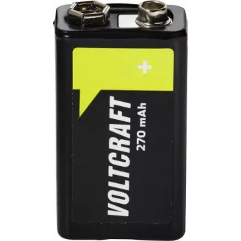 VOLTCRAFT 9 V bloka akumulators NiMH 270 mAh 8,4 V gatavs lietošanai 1 gab. (VC-17665965)