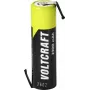 VOLTCRAFT AA akumulators NiMH 1,2 V 2300 mAh ar Z lodēšanas kontaktiem, lielas strāvas, gatavs lietošanai, 1 iepakojums VC-17666050