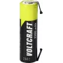 VOLTCRAFT AA akumulatora baterija NiMH 1,2V 2300mAh augstas strāvas ar U lodēšanas izvadu, gatava lietošanai, 1 iepakojums VC-17666045