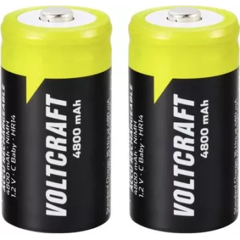 Voltcraft Endurance Baby (C) NiMH akumulatoru baterijas 4800 mAh 1,2 V 2 gab.