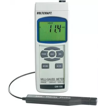 Voltcraft GM-100 magnētiskā lauka analizators, magnētiskā lauka testeris