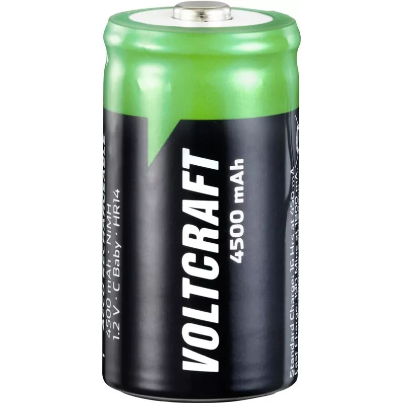 VOLTCRAFT HR14 Baby (C) uzlādējams NiMH akumulators 4500 mAh 1,2 V (1 gab.) VC-12628825