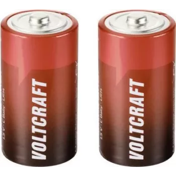 VOLTCRAFT LR14 Baby (C) sārma baterija 7500 mAh 1,5 V 2 gab. iepakojumā (VC-12714180)