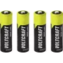 VOLTCRAFT Mignon AA NiMH akumulatoru baterijas 2650 mAh 1,2 V, gatavas lietošanai, 4 gab. VC-17275465