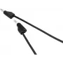 VOLTCRAFT MSB-100 melns 1m mērīšanas vads 4mm banānu spraudnis uz 4mm banānu spraudni CAT III 1000V CAT IV 600V 19A VC-15443090