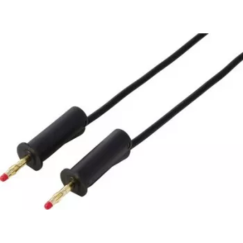 VOLTCRAFT MSB-132 1m melns mērīšanas vads 4mm savienojami kontaktdakšiņas uz 4mm savienojami kontaktdakšiņas VC-18709985